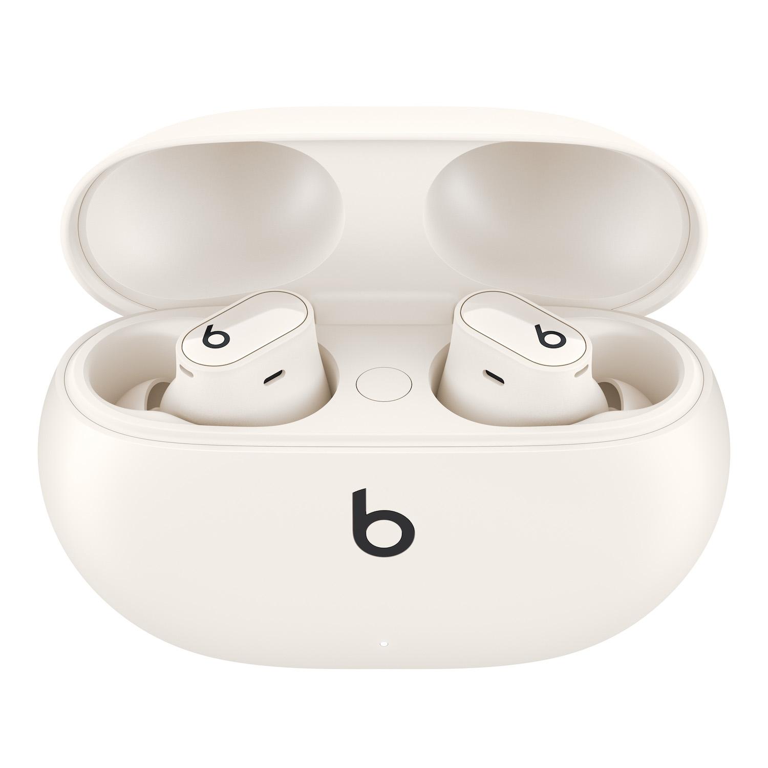 BEATS Studio Buds  Wireless Bluetooth Noise-Cancelling Earbuds - White