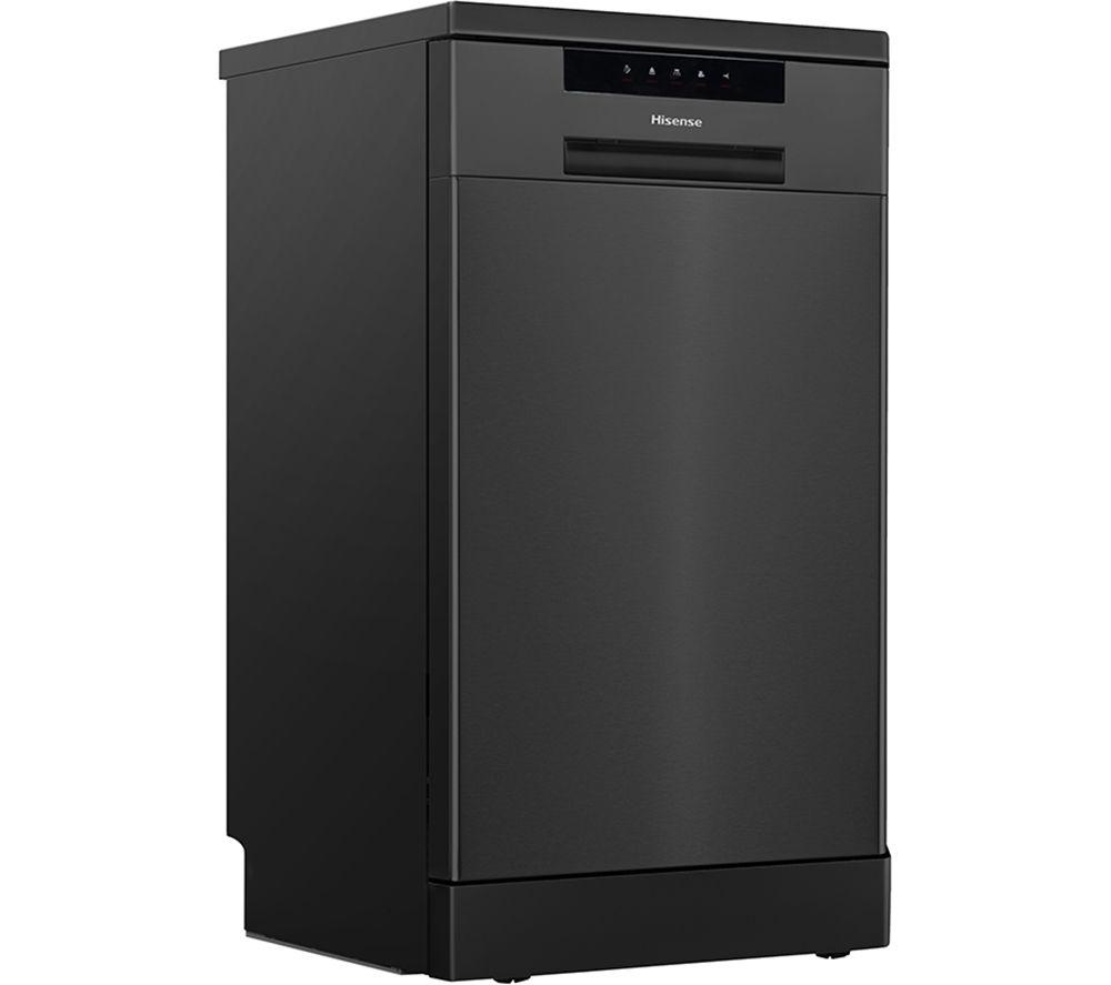 HISENSE HS523E15BUK Slimline Dishwasher - Black