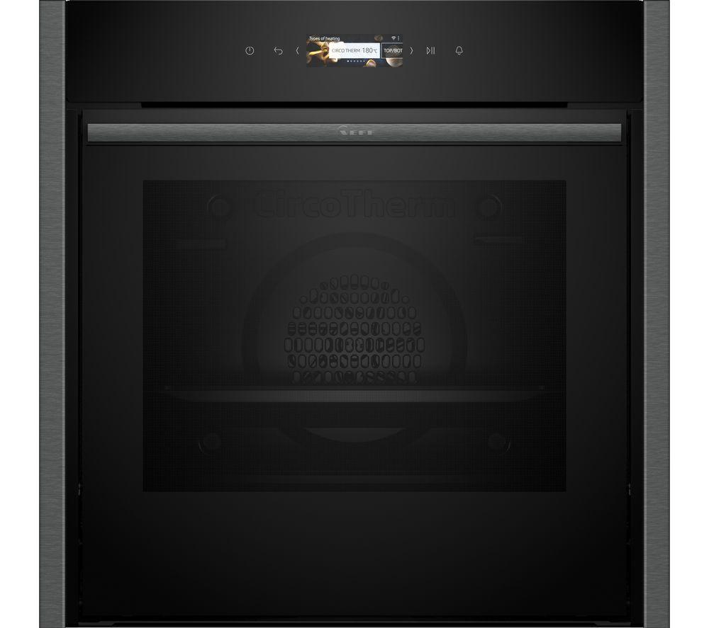 NEFF Slide&Hide N70 B54CR31G0B Electric Smart Oven - Graphite