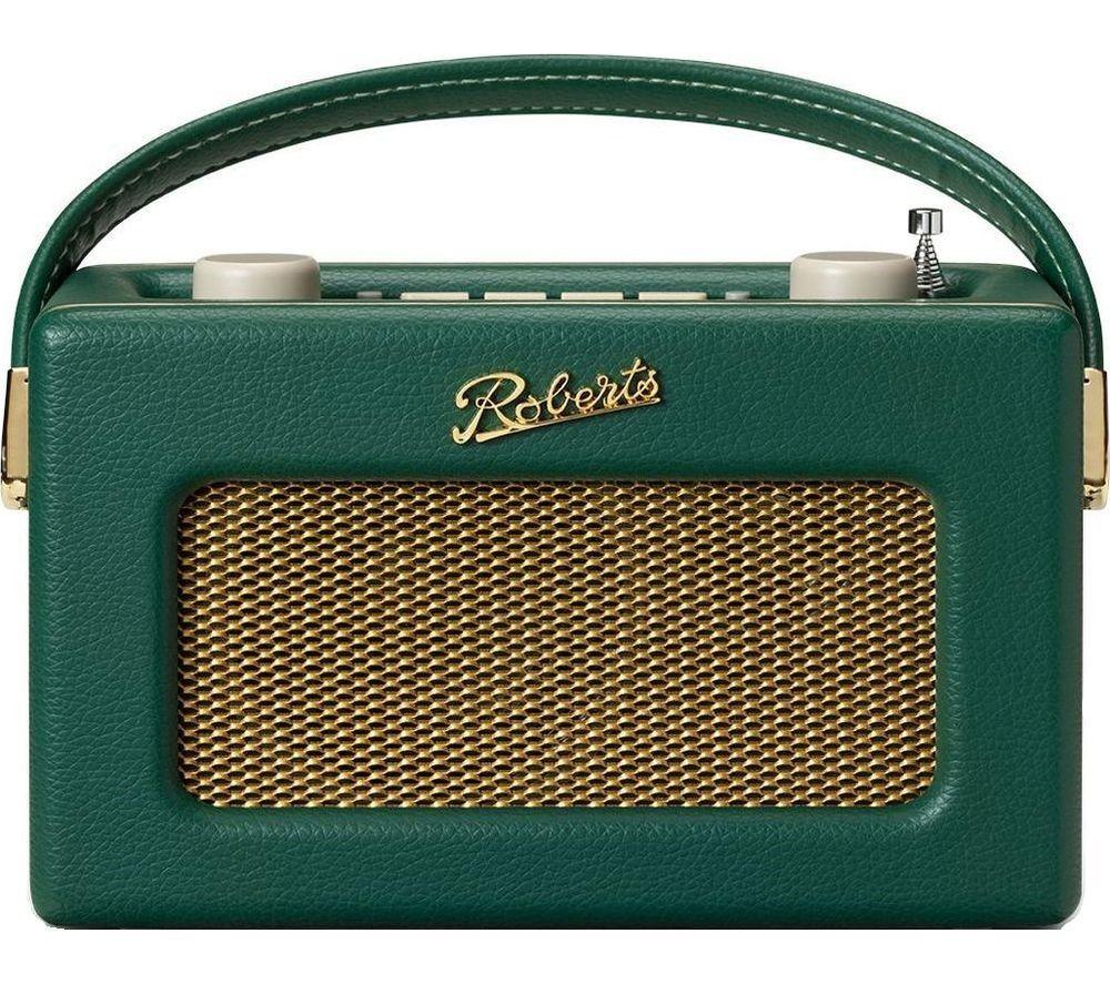 ROBERTS Revival Uno BT Portable DAB+/FM Retro Bluetooth Radio - Deep Green
