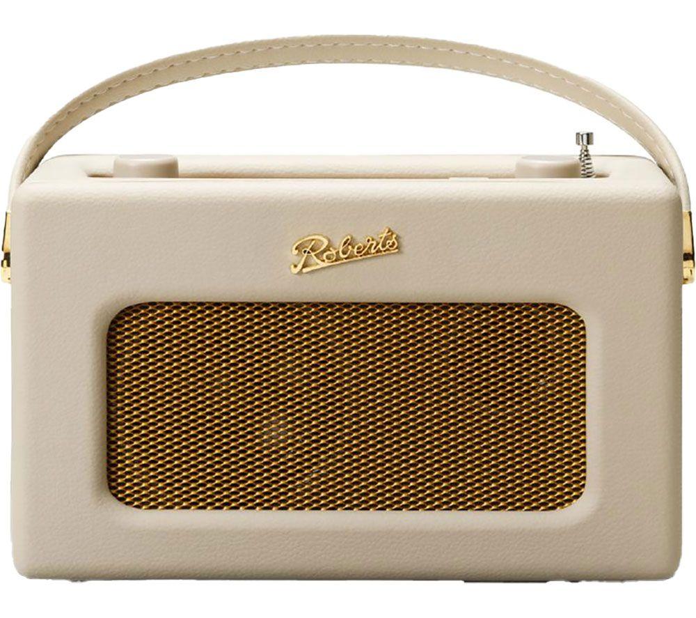 ROBERTS Revival iStream 3L Portable DAB+/FM Retro Smart Bluetooth Radio - Pastel Cream