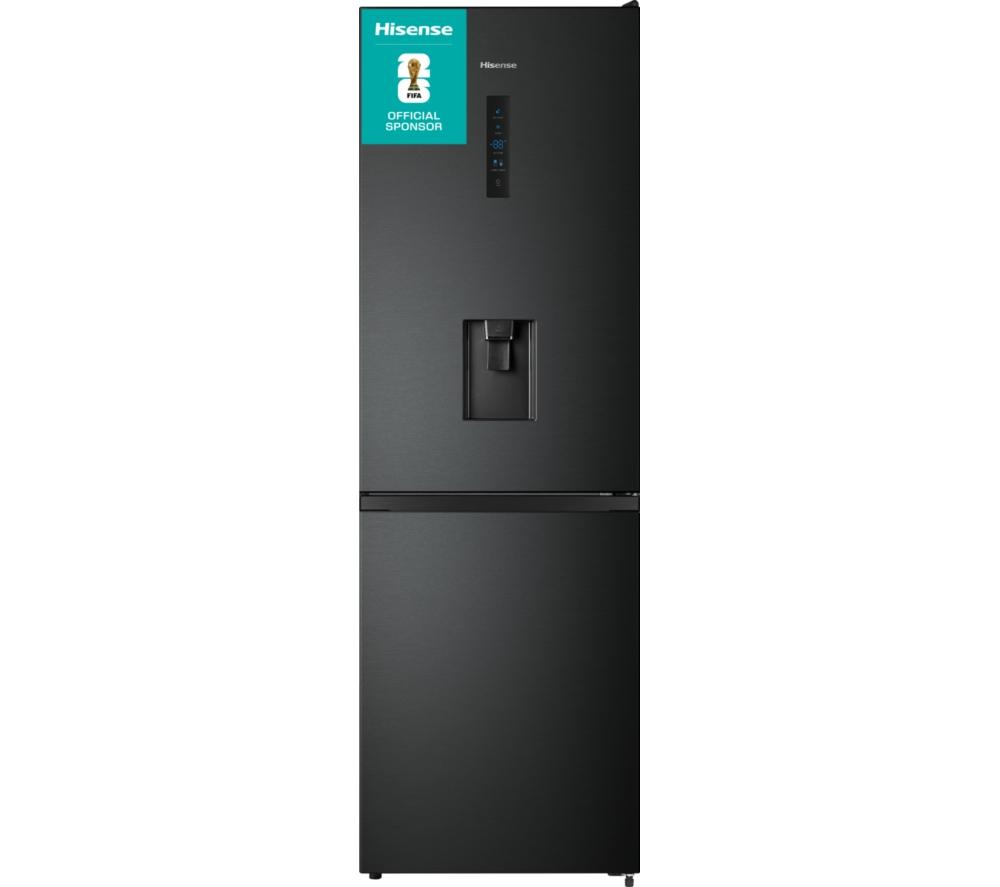 HISENSE RB395N4WFE 60/40 Fridge Freezer - Black