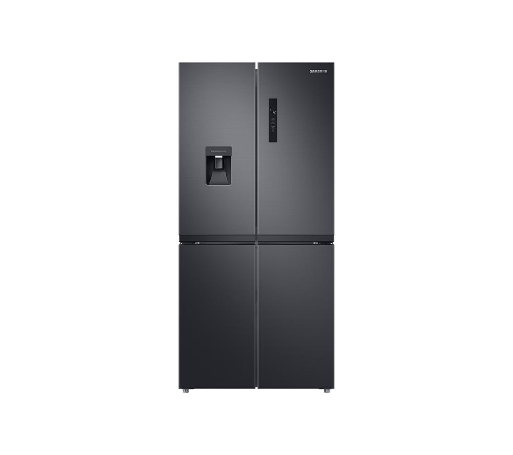 SAMSUNG Series 8 SpaceMax RF48A401EB4/EU Fridge Freezer - Gentle Black Matte