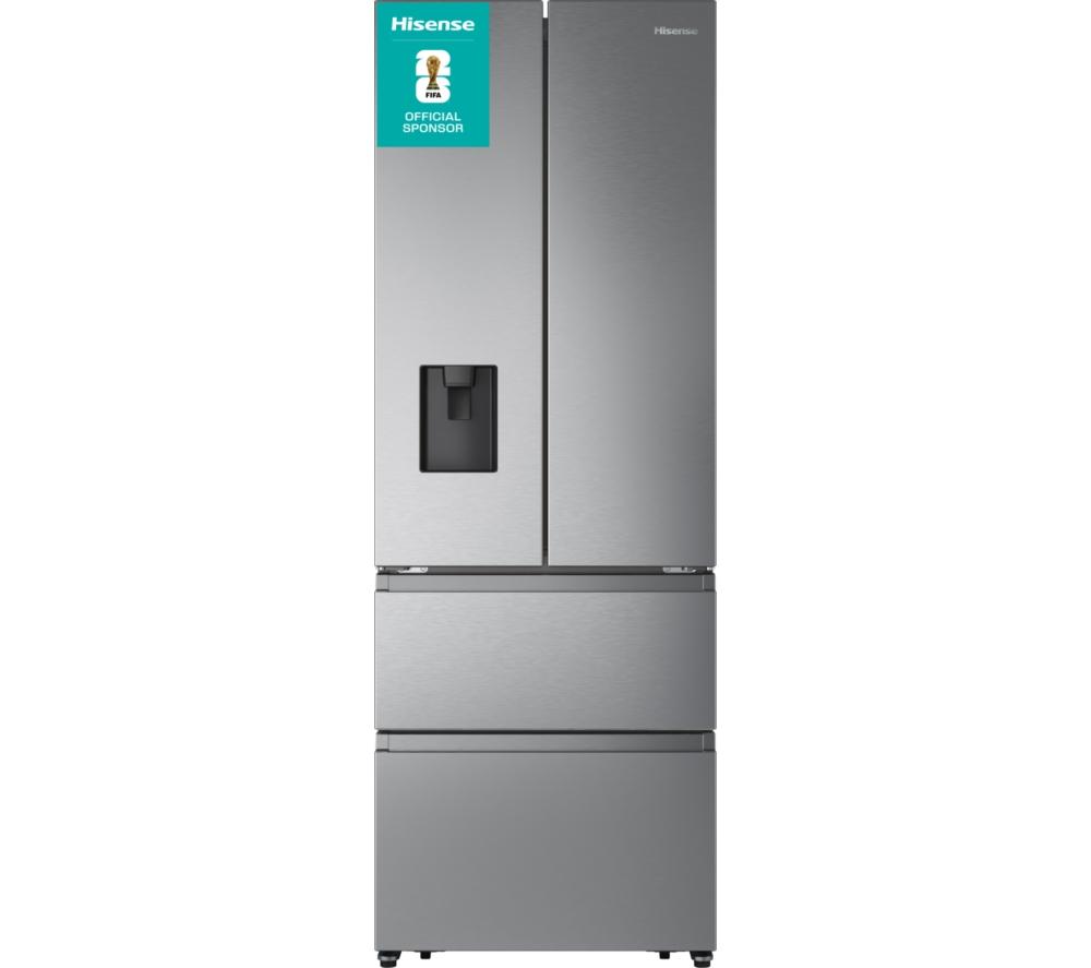 HISENSE PureFlat Slim RF632N4WIE Fridge Freezer - Stainless Steel