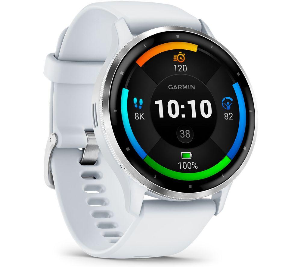 GARMIN Venu 3 - Silver & Whitestone