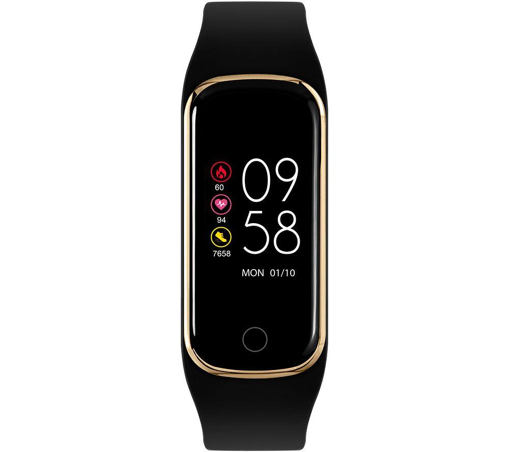 REFLEX ACTIVE Series 8 Fitness Tracker - Black & Gold, Silicone Strap