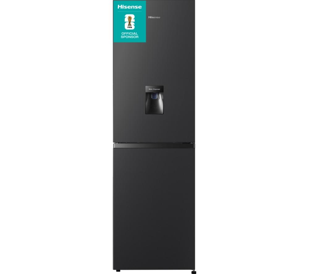 HISENSE RB327N4WBE 50/50 Fridge Freezer - Black