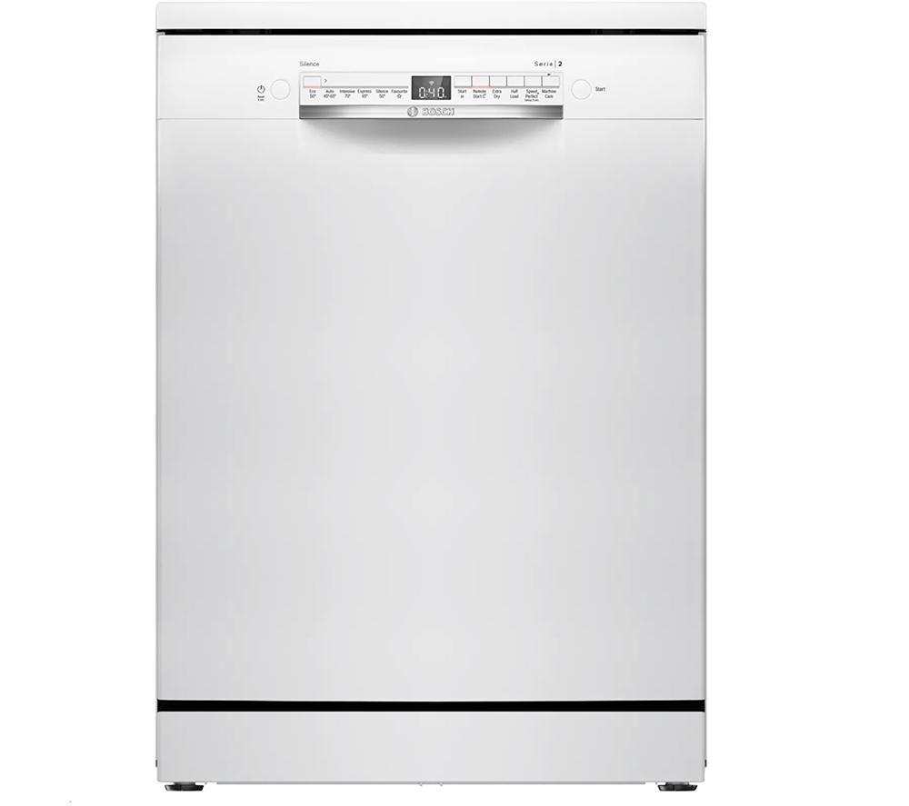 BOSCH Series 2 SMS2HVW67G Full-size WiFi-enabled Dishwasher - White