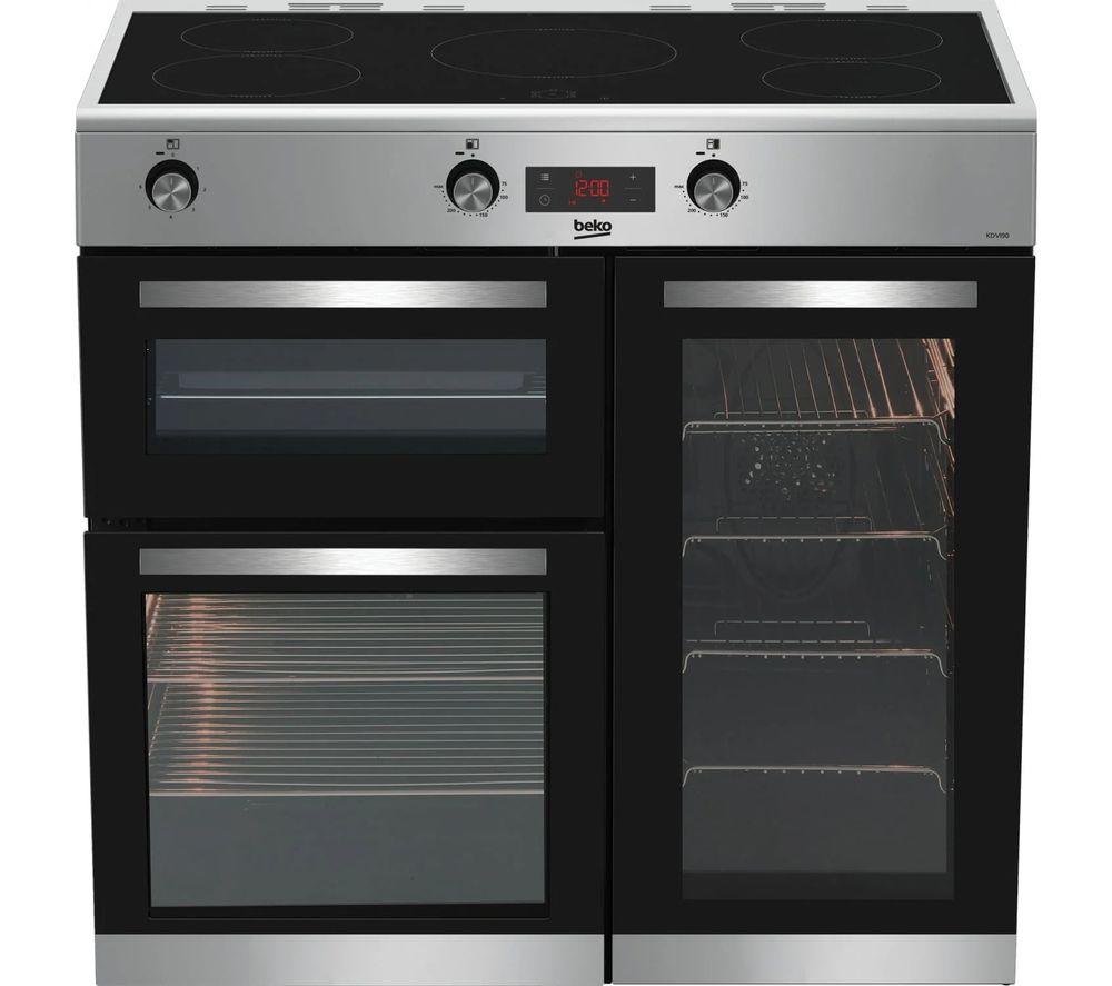 BEKO Pro KDVI90X 90 cm Electric Range Cooker - Stainless Steel