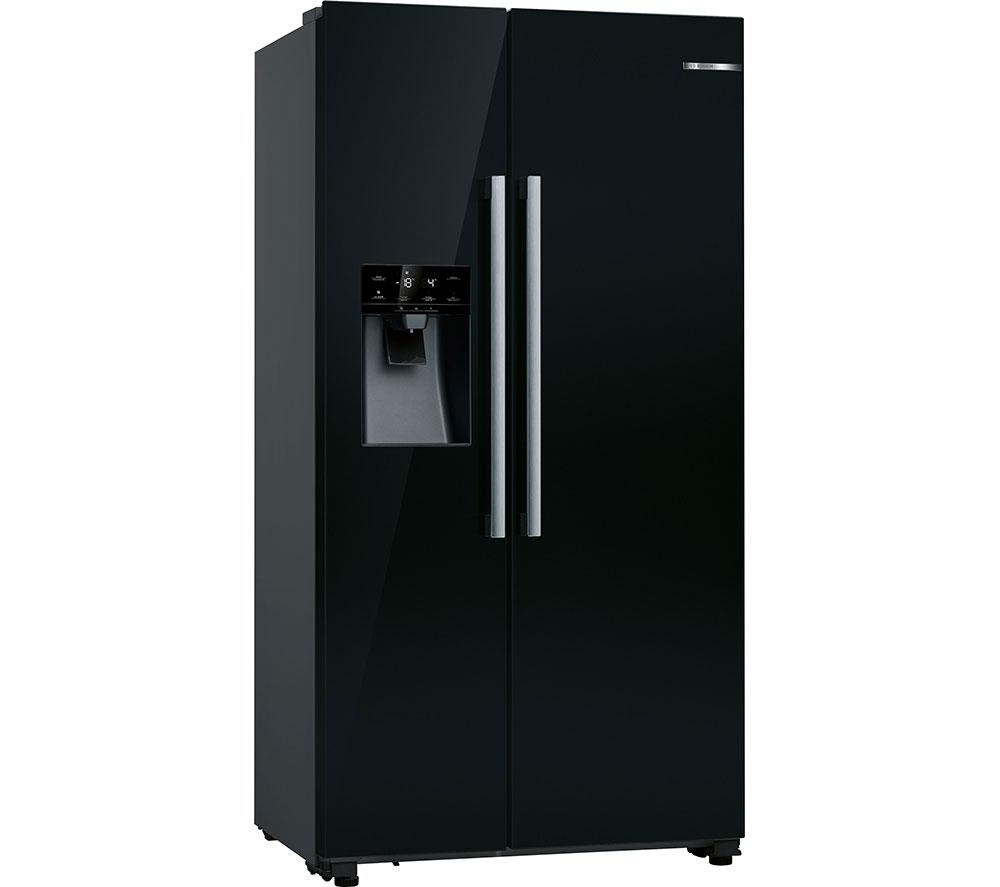 BOSCH Series 6 KAD93ABEP American-Style Fridge Freezer - Black