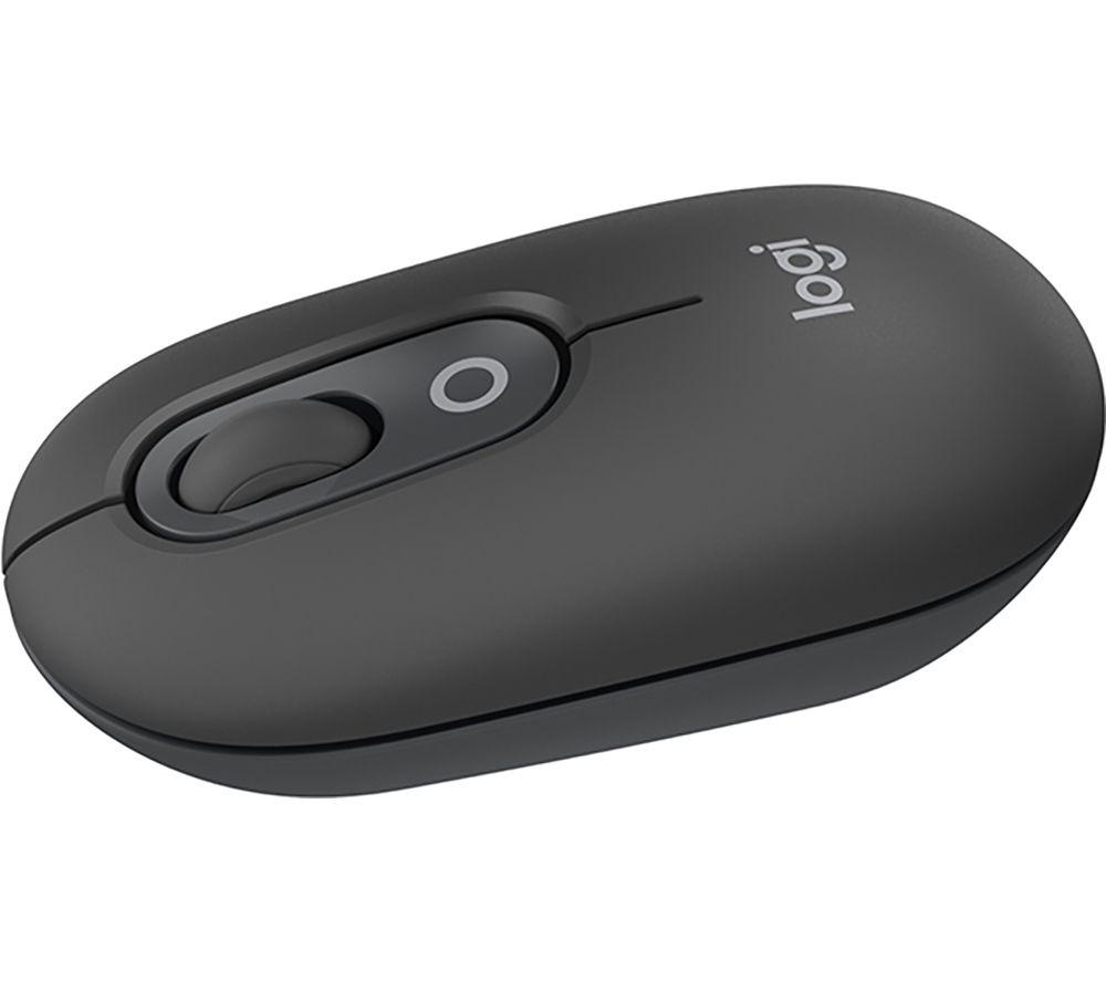 LOGITECH Pop Icon Wireless Optical Mouse - Graphite