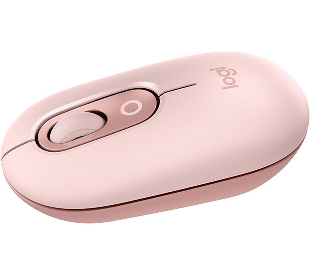 LOGITECH Pop Icon Wireless Optical Mouse - Rose