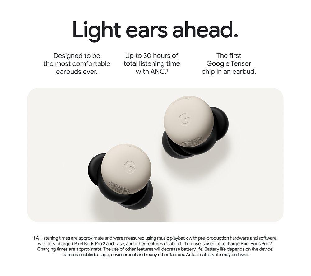 Buy GOOGLE Pixel Buds Pro 2 Wireless Bluetooth Earbuds - Hazel