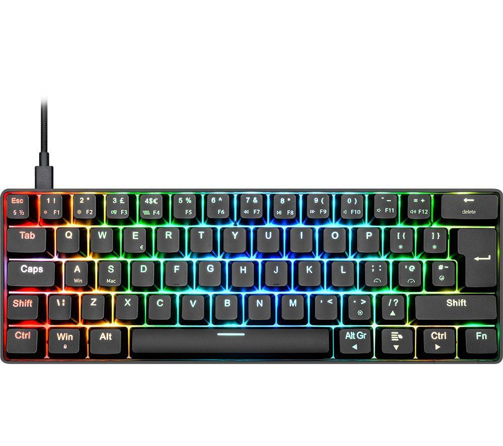 NOS C-450 Mini Pro RGB Mechanical Gaming Keyboard - Black