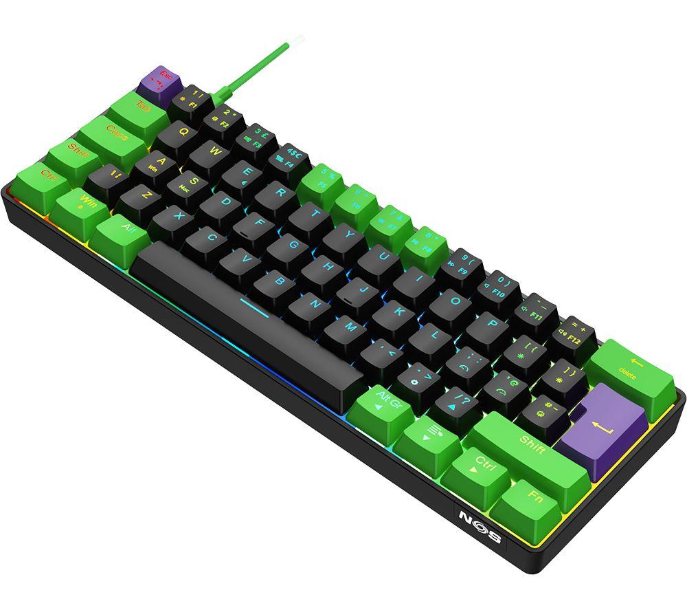 NOS C-450 Mini Pro RGB Mechanical Gaming Keyboard - Riddle
