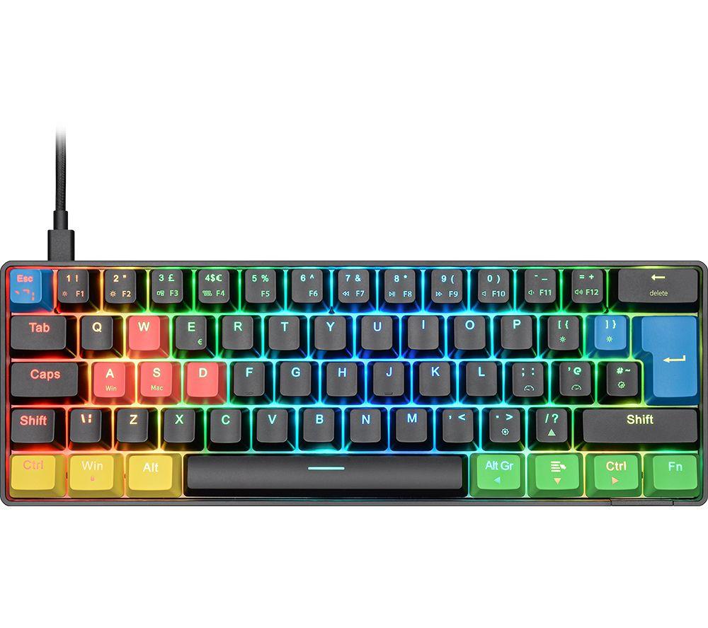 NOS C-450 Mini Pro RGB Mechanical Gaming Keyboard - Tetriz