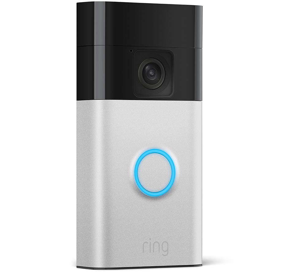 RING Battery Video Doorbell (3rd Gen) - Satin Nickel