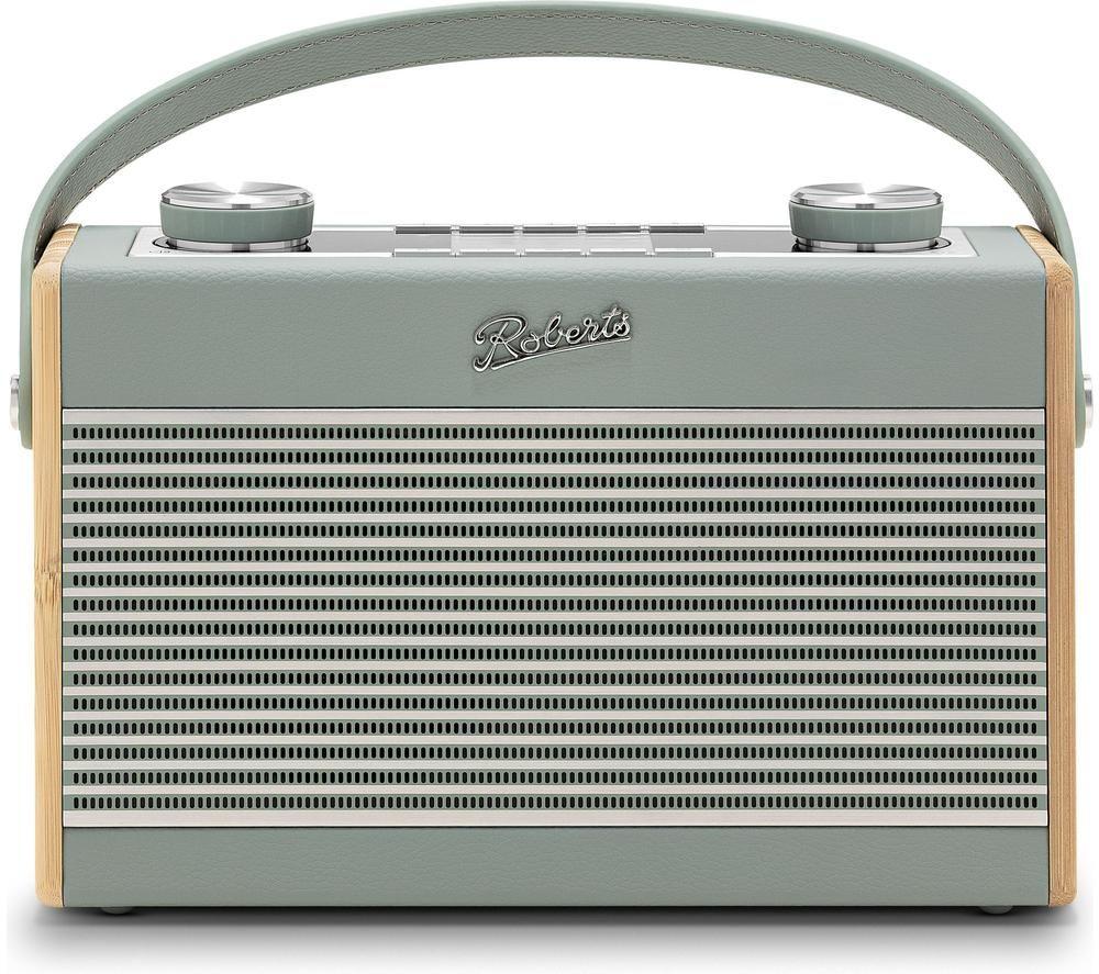 ROBERTS Rambler Max Portable DAB+/FM Retro Smart Bluetooth Radio - Duck Egg