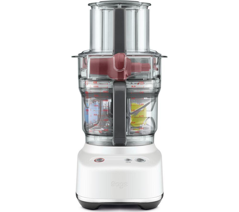 SAGE The Paradice 9 SFP638SST2GUK1 Food Processor - Sea Salt