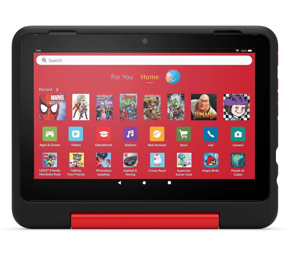 AMAZON Fire HD Pro 8inch Kids (ages 6-12) Tablet (2024) - 32 GB, Marvel Avengers