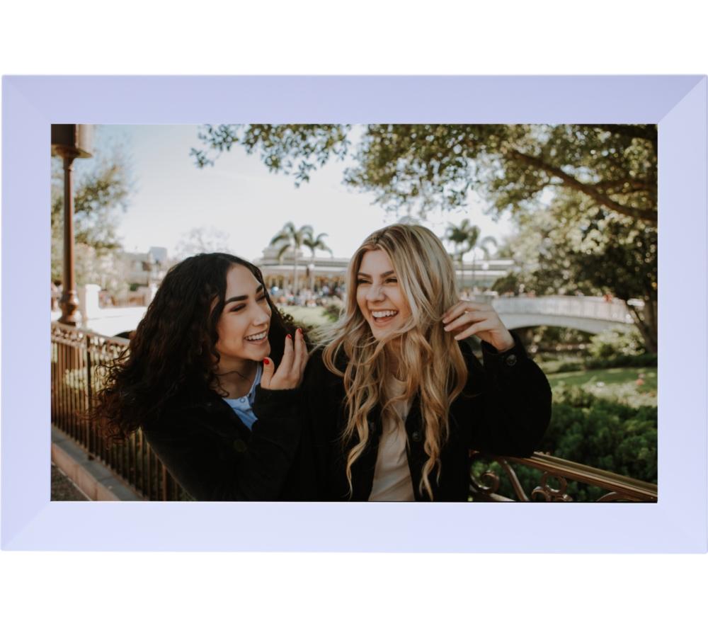 PIXIE 10.1inch Digital Photo Frame - Lavender Blue