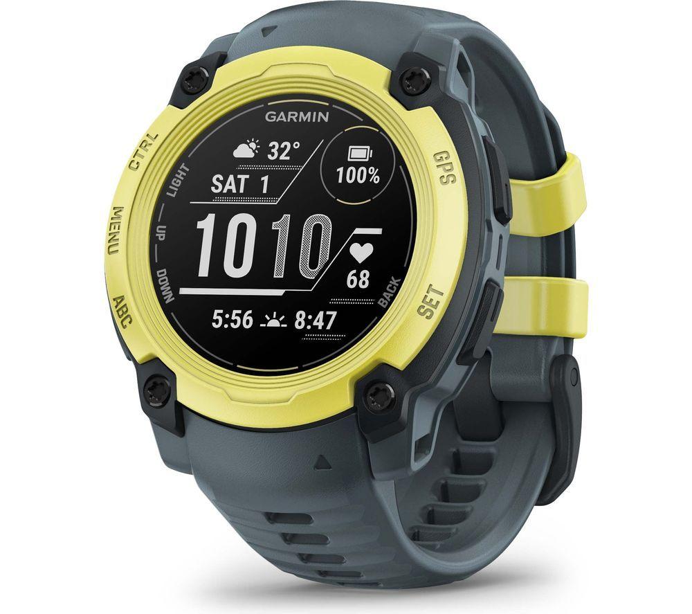 GARMIN Instinct E Smart Watch - 40 mm, Electric Lime with Twilight Silicone Band