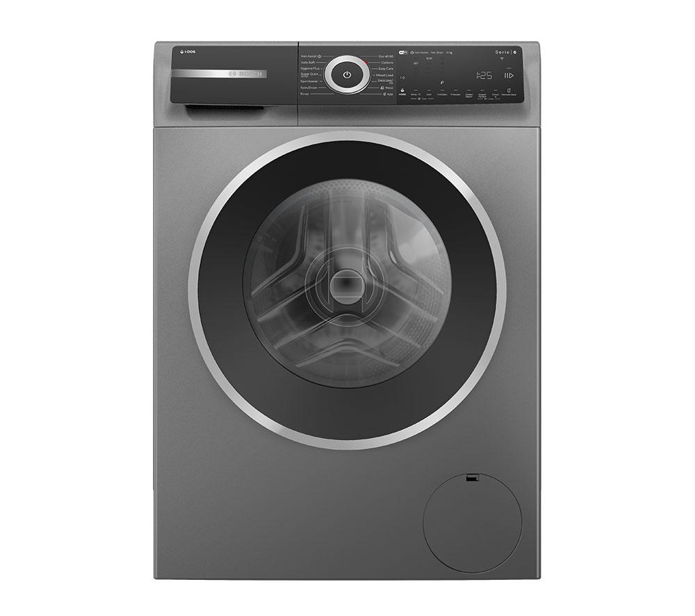 BOSCH Series 6 WGH254ARGB i-DOS AntiStain 10 kg 1400 Spin Washing Machine - Graphite
