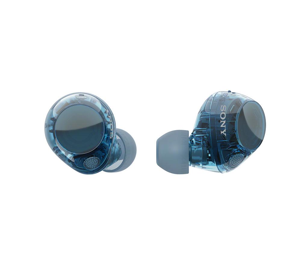 SONY WF-C710N Wireless Bluetooth Noise-Cancelling Earbuds - Glass Blue