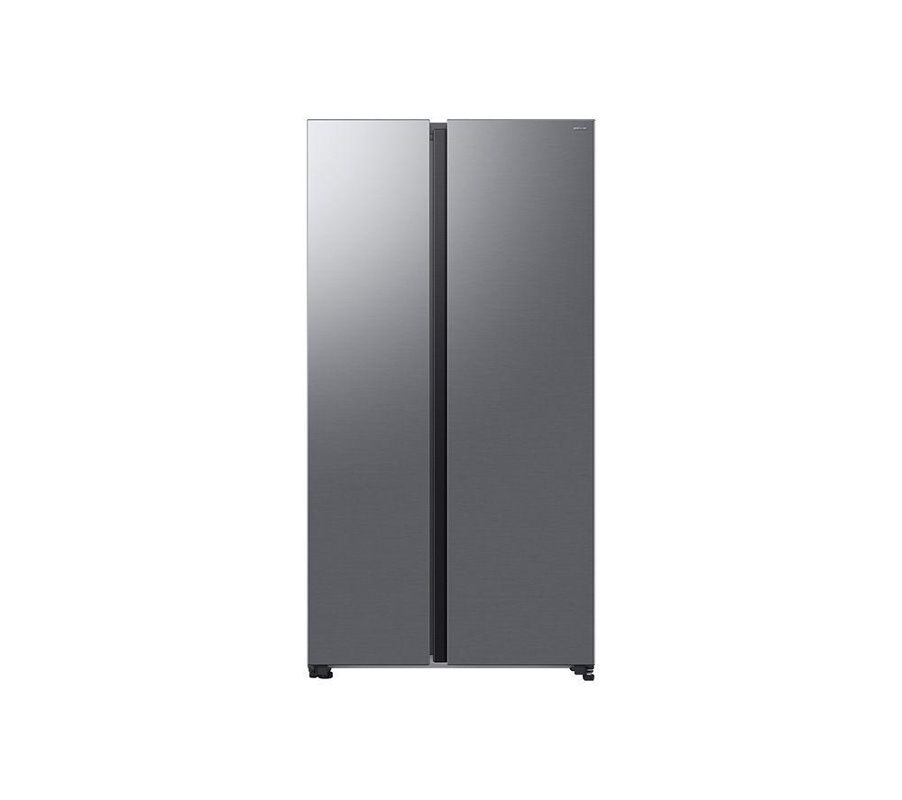 SAMSUNG Bespoke AI Series 7 RS70F67QCTEU American-Style Fridge Freezer - Silver