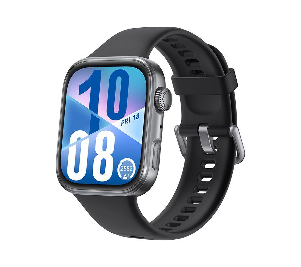 HUAWEI Watch Fit 4 - Aluminium Alloy Black, Fluoroelastomer Strap