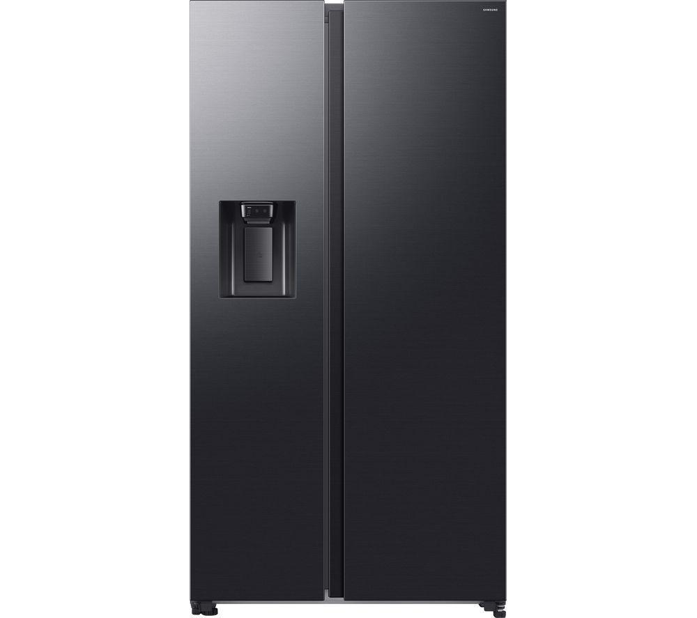 SAMSUNG Bespoke AI Series 6 SpaceMax RS70F64KDFEU American-Style Smart Fridge Freezer - Black