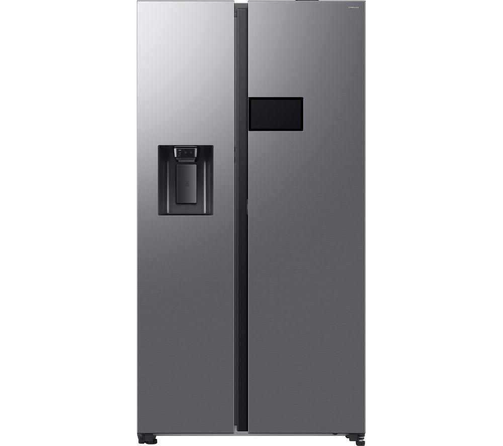 SAMSUNG Bespoke AI Series 9 RS90F64EDTEU American-Style Smart Fridge Freezer - Silver