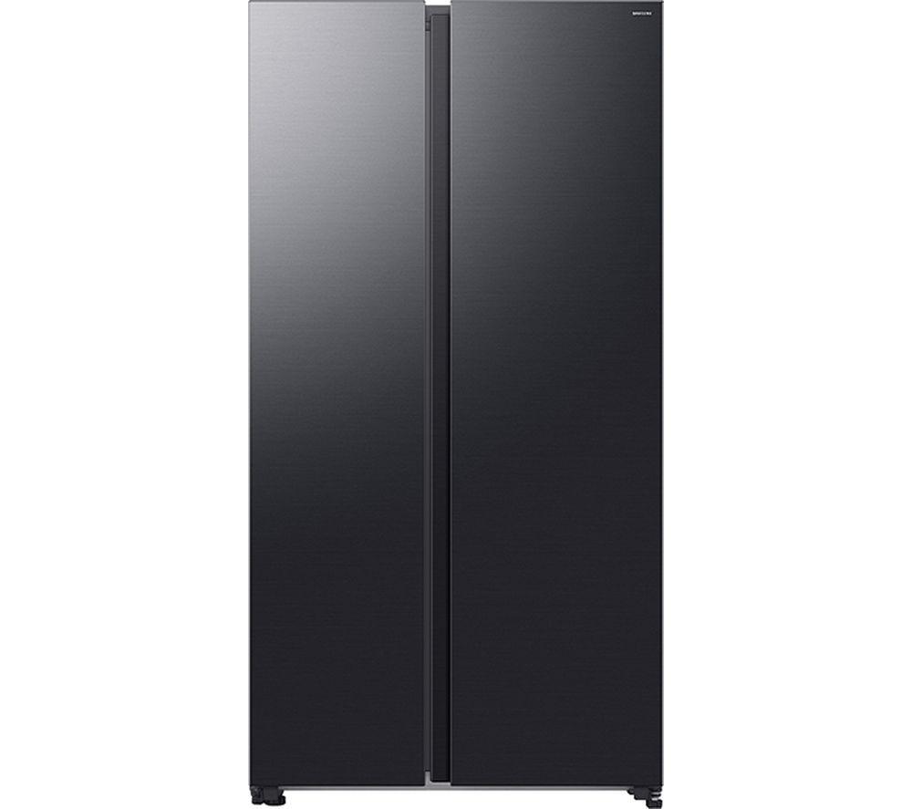 SAMSUNG Series 6 SpaceMax RS70F65QEFEU American-Style Smart Fridge Freezer - Black