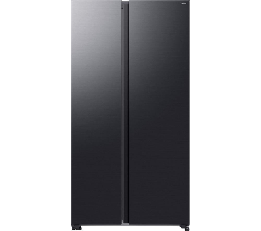 SAMSUNG Bespoke AI Series 7 SpaceMax RS70F68QBFEU American-Style Smart Fridge Freezer - Black