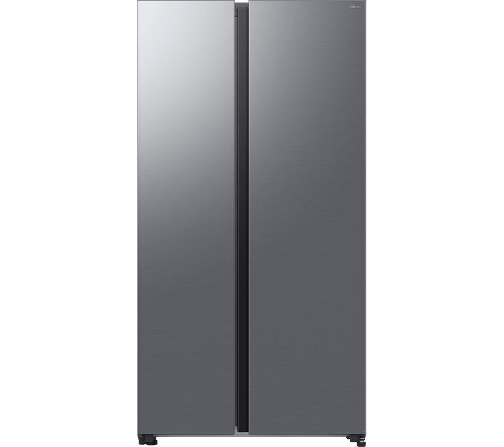 SAMSUNG Bespoke AI Series 7 RS70F68QBTEU American-Style Fridge Freezer - Silver
