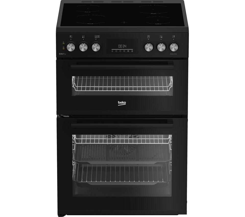 BEKO AeroPerfect FDCA6732CK 60 cm Electric Ceramic Cooker - Black