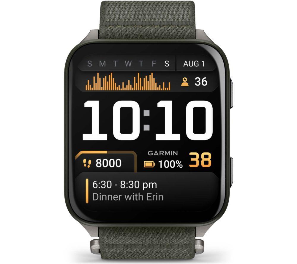 GARMIN Venu X1 - Titanium & Moss