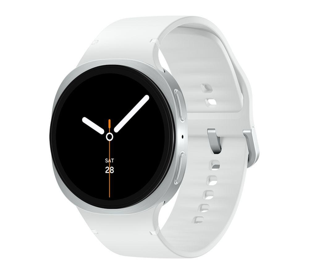 SAMSUNG Galaxy Watch8 LTE with Bixby - Silver, 44 mm