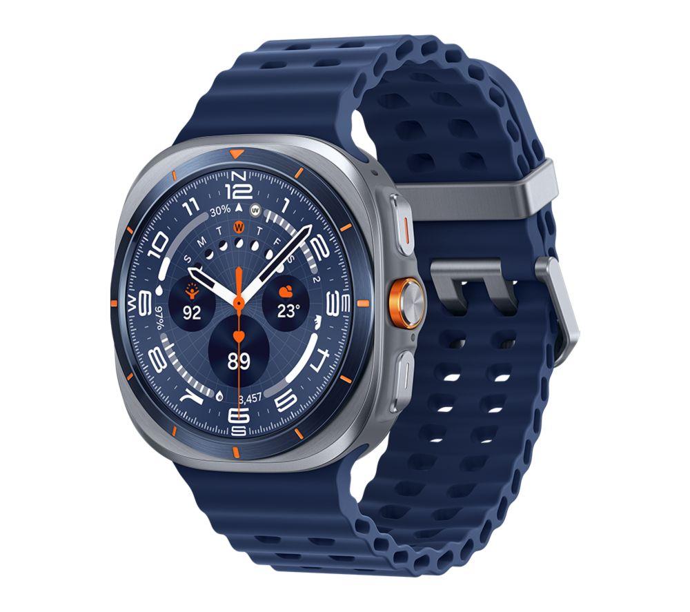 SAMSUNG Galaxy Watch Ultra (2025) LTE with Bixby - Titanium Blue, 47 mm