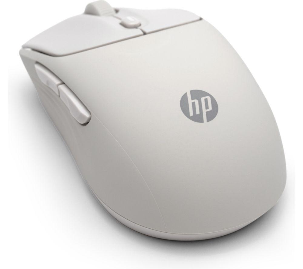 HP 400 Quiet Wireless Optical Mouse - Maple