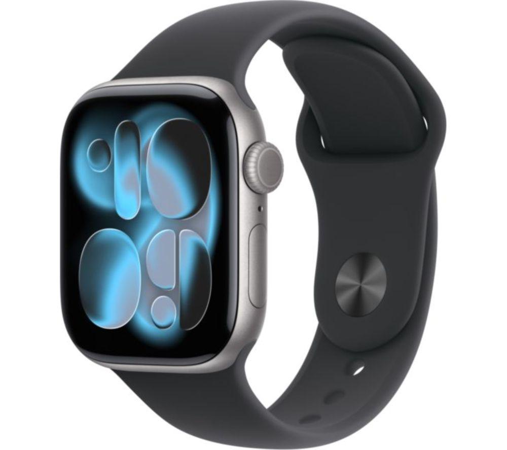 APPLE Watch Series 11 - 42 mm Space Grey Aluminium Case with Black Sport Band, S/M