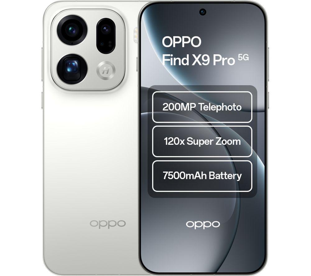 OPPO Find X9 Pro - 512 GB, Silk White