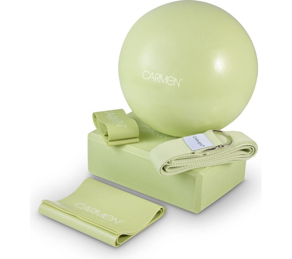 CARMEN 5-Piece Yoga Starter Kit - Green