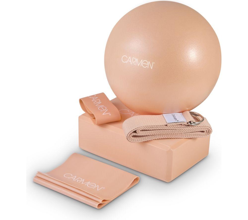 CARMEN 5-Piece Yoga Starter Kit - Peach
