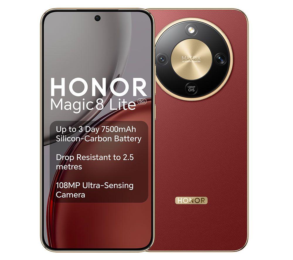HONOR Magic8 Lite - 512 GB, Reddish Brown