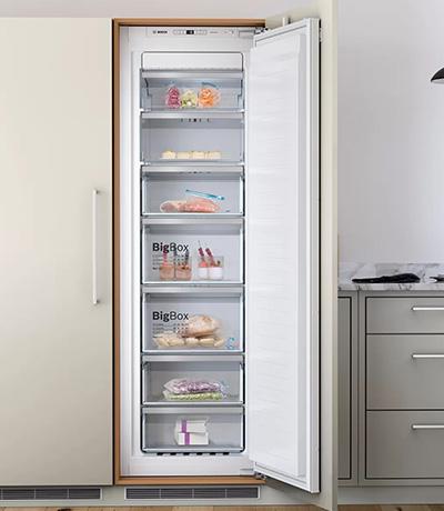 Bosch built in freezers