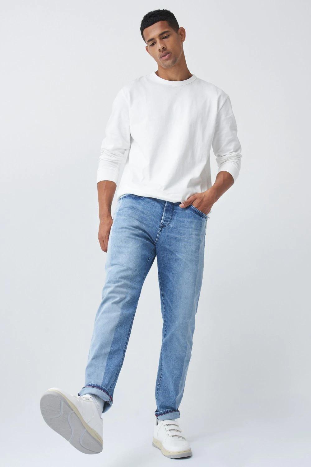 mens tapered jeans sale