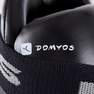 DOMYOS - Medium  Full Contact Foot Protection, Black