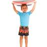 OLAIAN - 10-11Y  Kids' Surfing anti-UV water T-shirt, Fluo Coral Orange