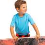 OLAIAN - 8-9Y  Kids' Surfing anti-UV water T-shirt, Fluo Coral Orange